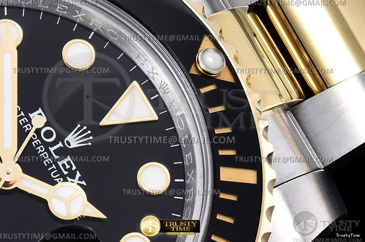 0501 Submariner 116613LN 904L YG SS Black GMF V2 VR DailyWear 1089